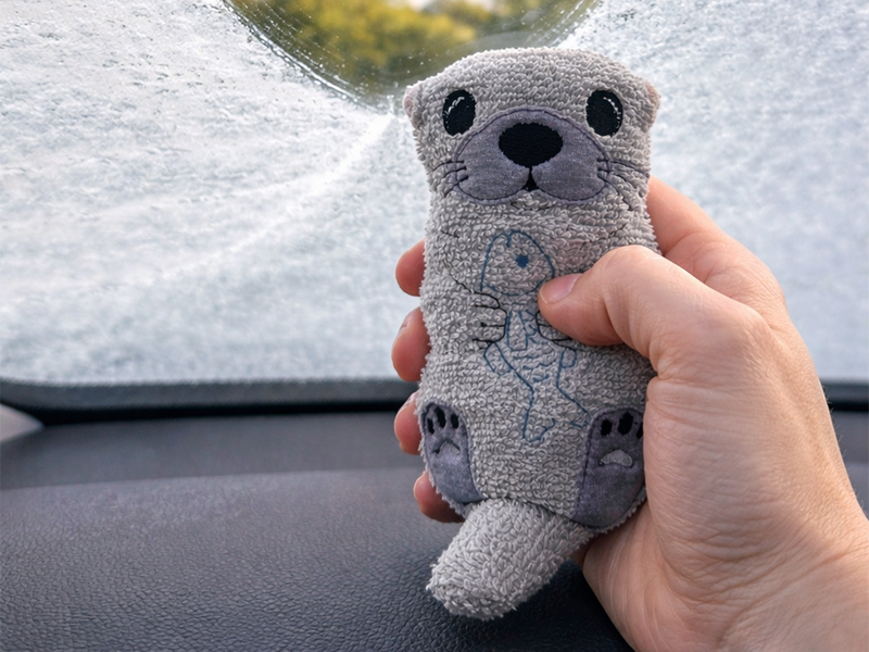 WischOtter Fensterwischer - ITH-Stickdatei